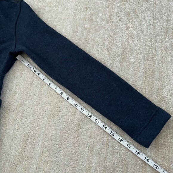 Patagonia Blue Better Sweater Pea Coat Double Breasted Jacket S - Picture 7 of 9